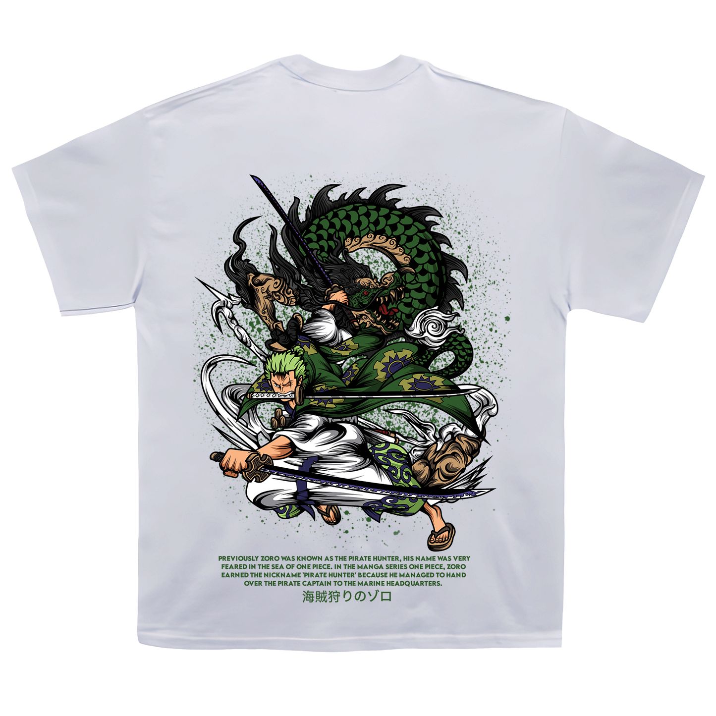 PIRATE HUNTER ZORO Oversized TShirt