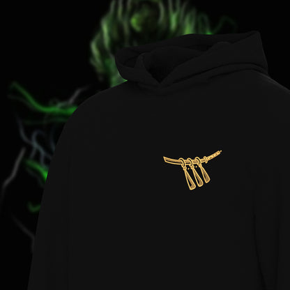 RORONOA ZORO Katanas - Luxe Embroidery Hoodie