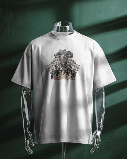 YUTA OKKOTSU & RIKA Embroidered Oversized TShirt