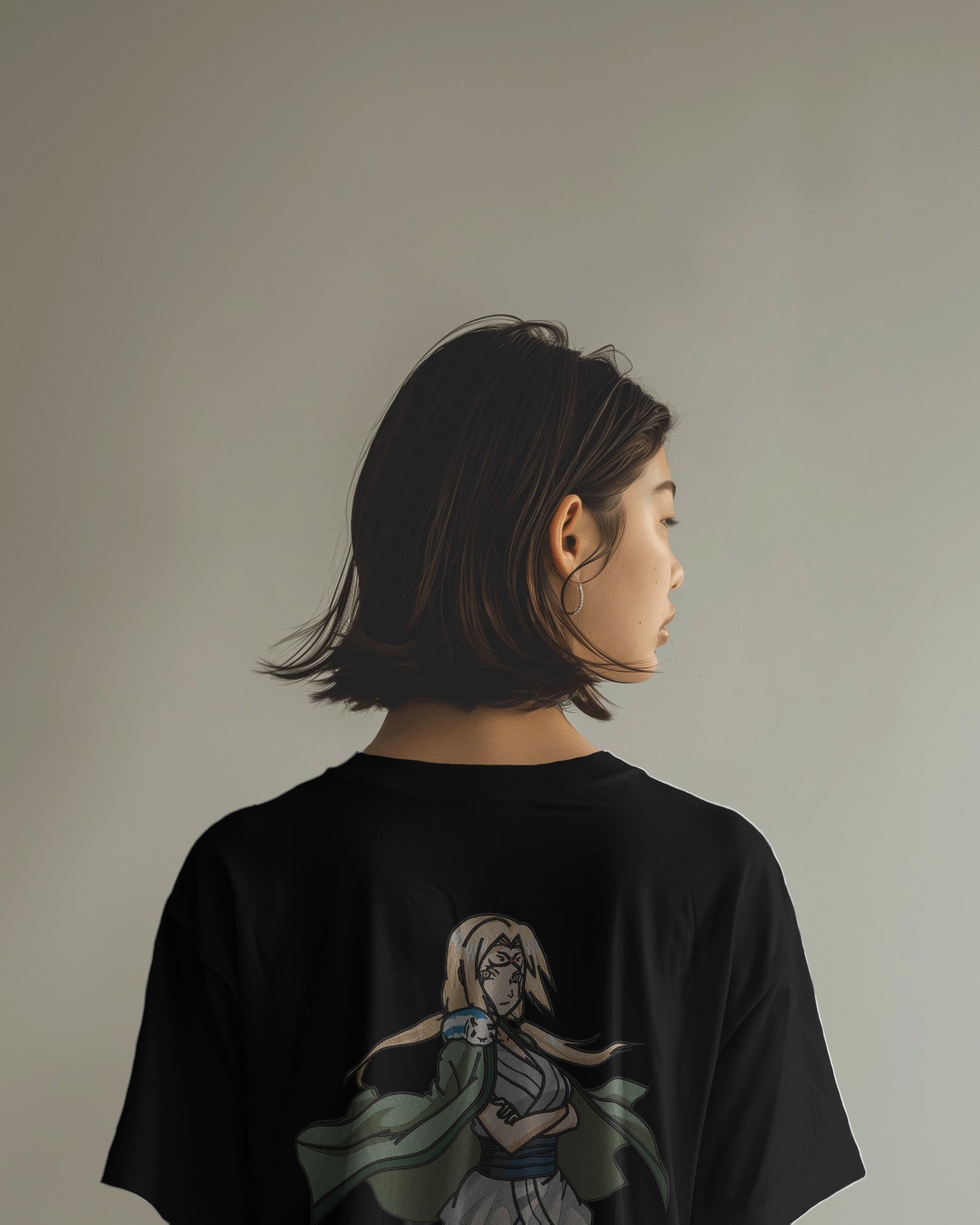 TSUNADE Embroidered Oversized TShirt