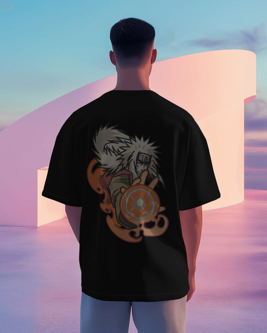 JIRAYA Embroidered Oversized TShirt