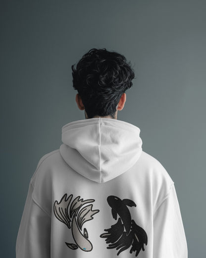 GOJO & GETO Embroidered Oversized Hoodie