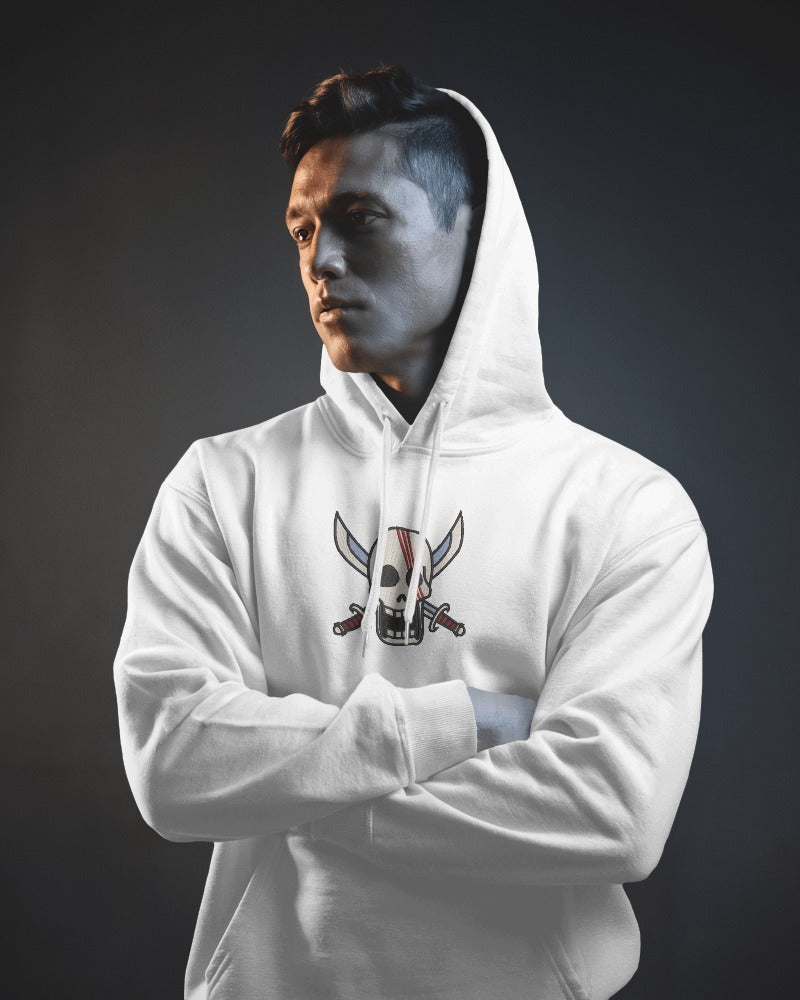 AKAGAMI SHANKS Embroidered Oversized Hoodie