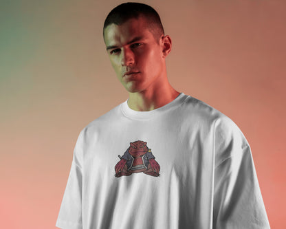 JIRAYA Embroidered Oversized TShirt
