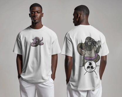 OROCHIMARU Embroidered Oversized TShirt