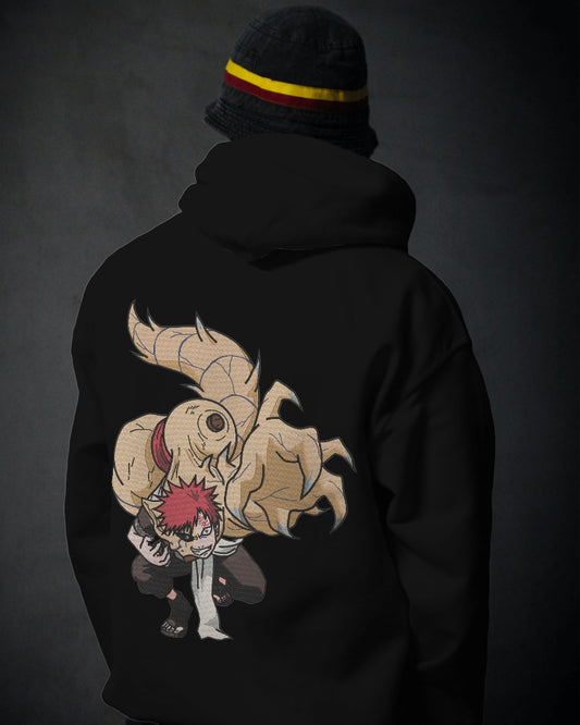GARA OF THE SAND Embroidered Oversized Hoodie