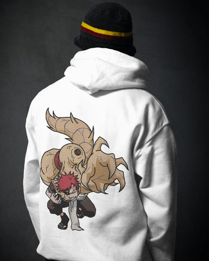 GARA OF THE SAND Embroidered Oversized Hoodie