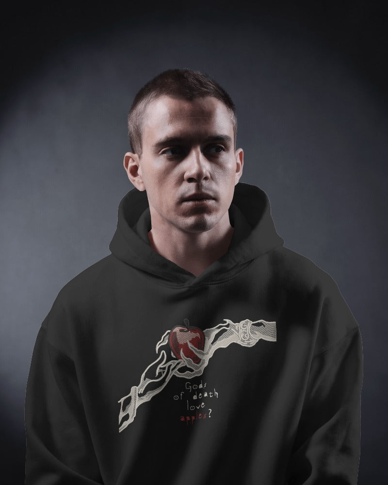 DEATHNOTE 1 Embroidered Oversized Hoodie