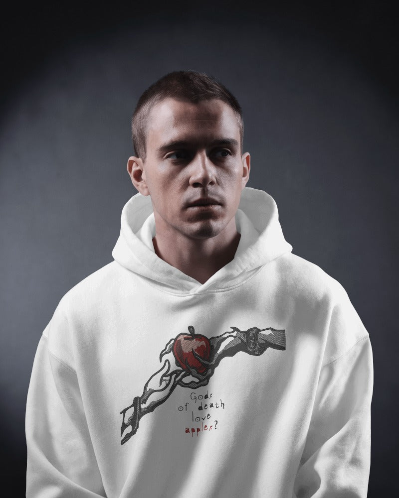 DEATHNOTE 1 Embroidered Oversized Hoodie