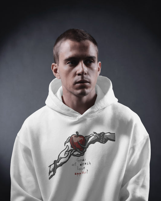 DEATHNOTE 1 Embroidered Oversized Hoodie