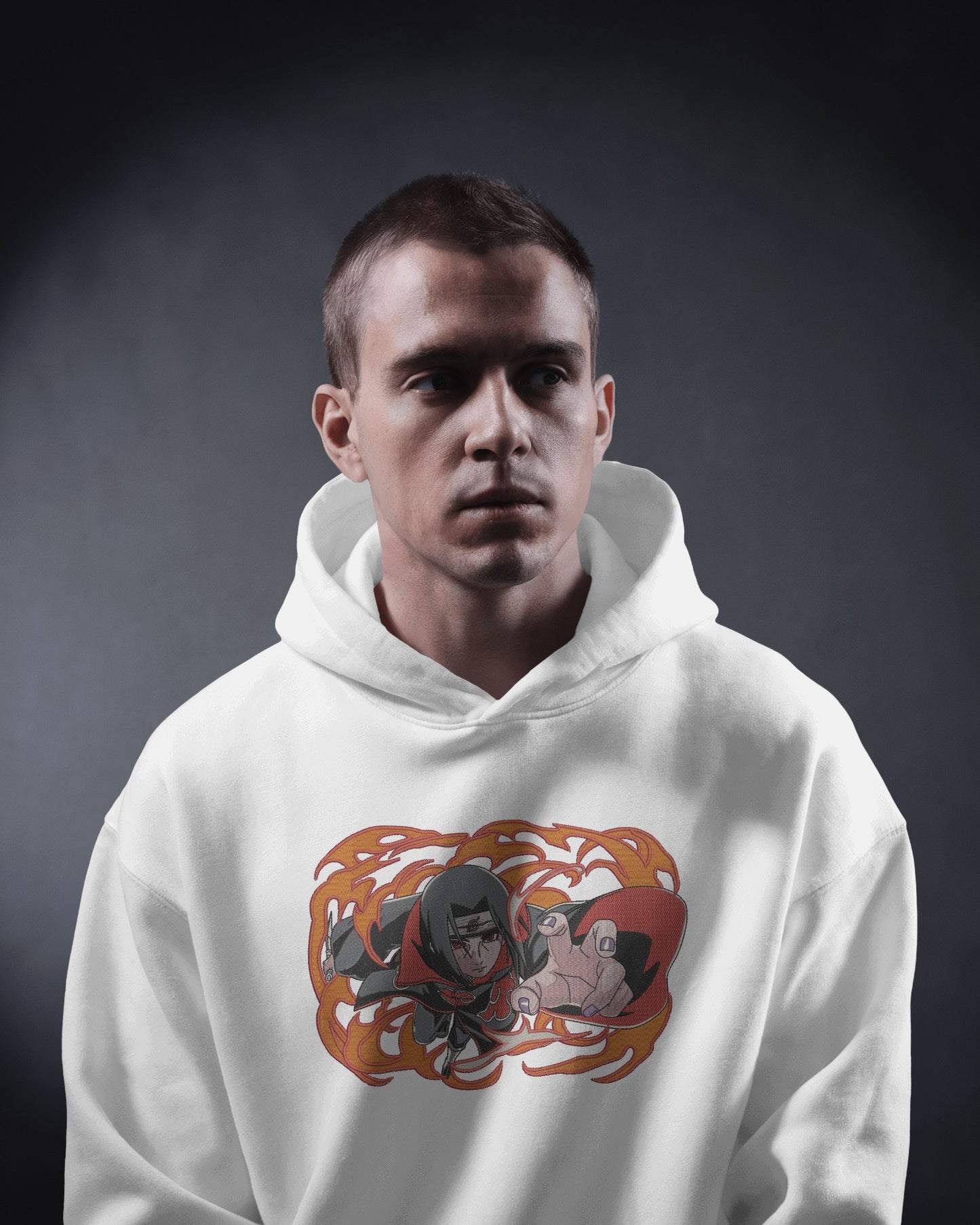 ITACHI Embroidered Hoodie