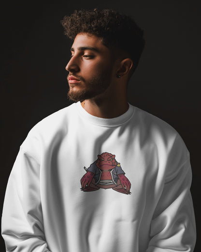 JIRAYA Embroidered Oversized Sweatshirt