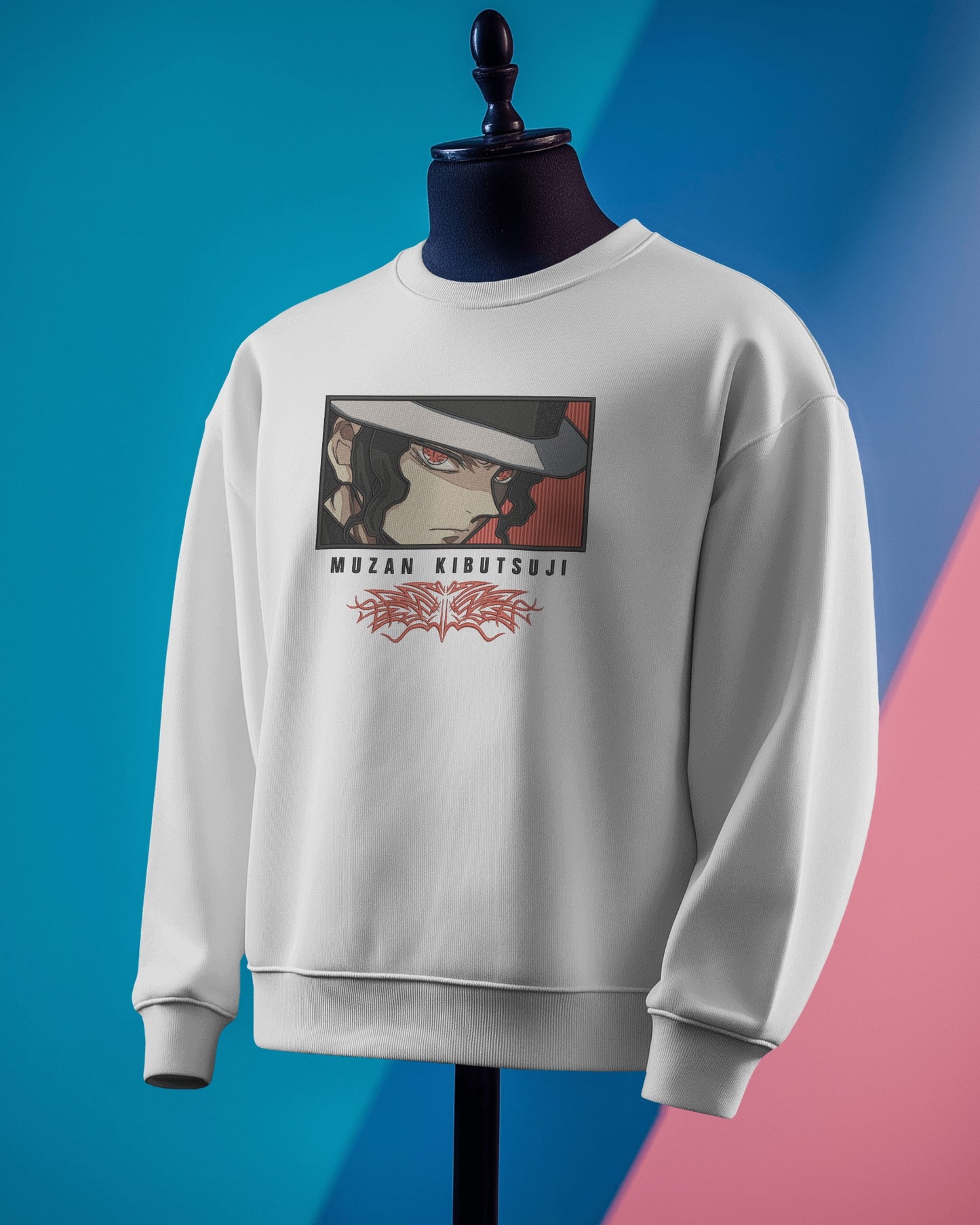 MUZAN KIBUTSUJI Embroidered Oversized Sweatshirt