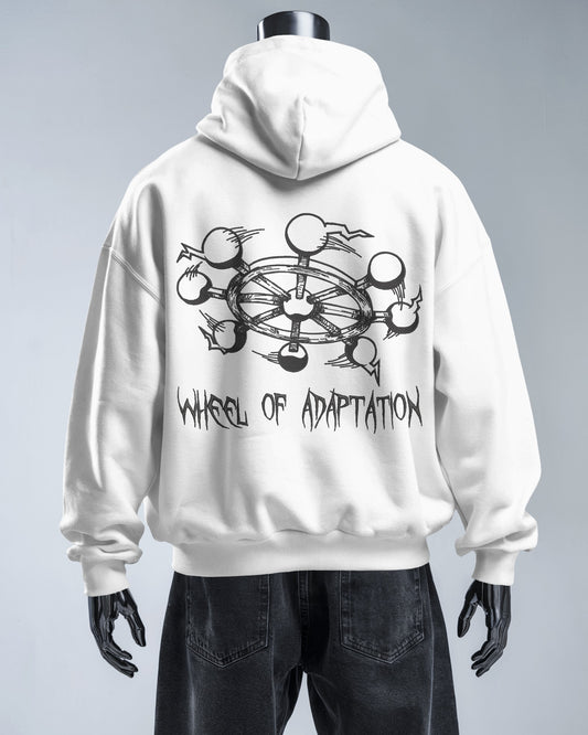 Wheel Of Adaptation Embrodiered Hoodie