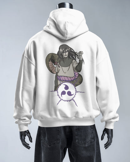 OROCHIMARU Embroidered Oversized Hoodie