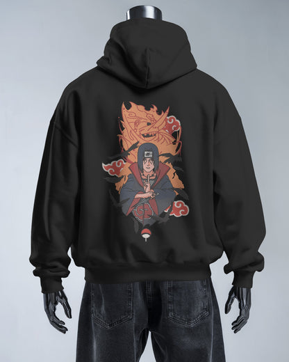 ITACHI UCHIHA - SUSANO Embroidered Oversized Hoodie