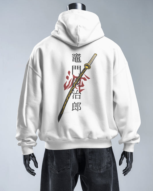 ZENITSU Embroidered Oversized Hoodie