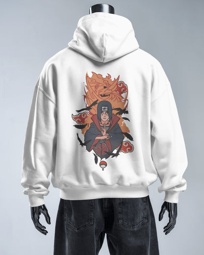 ITACHI UCHIHA - SUSANO Embroidered Oversized Hoodie