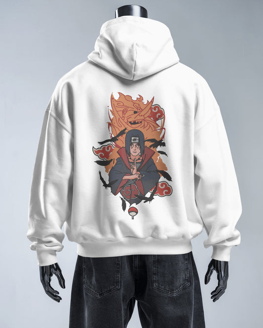 ITACHI UCHIHA - SUSANO Embroidered Oversized Hoodie