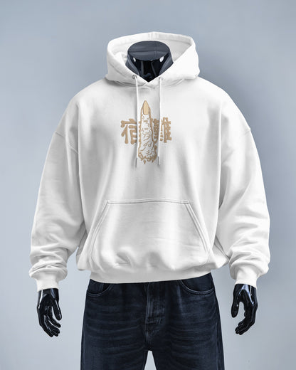 SUKUNA Embroidered Oversized Hoodie