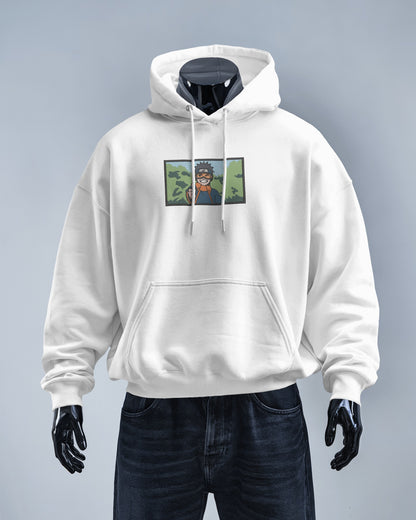 OBITO UCHIHA Embroidered Oversized Hoodie