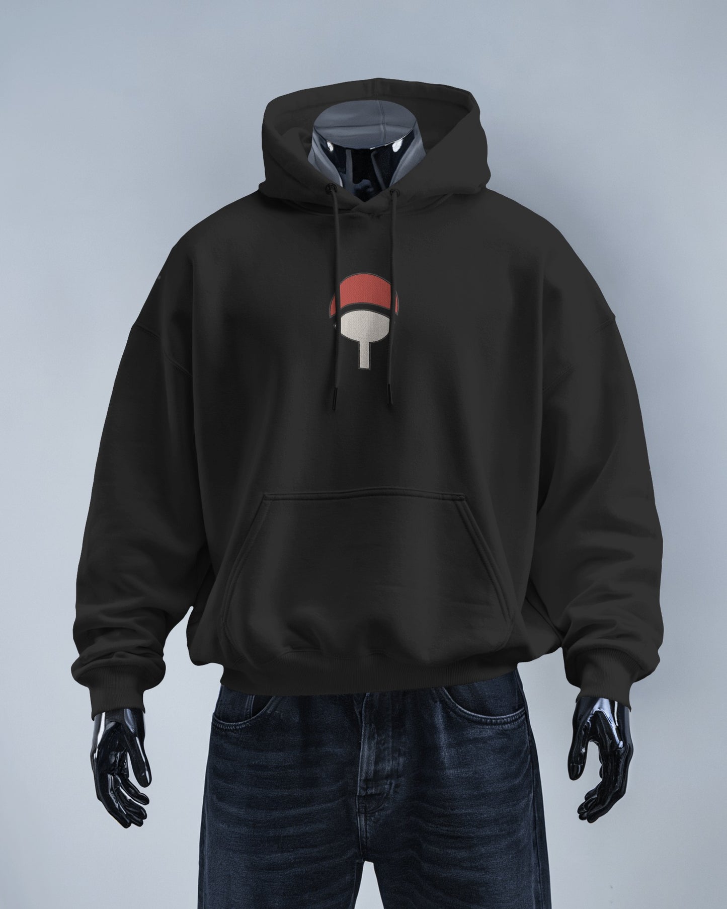 ITACHI UCHIHA - SUSANO Embroidered Oversized Hoodie