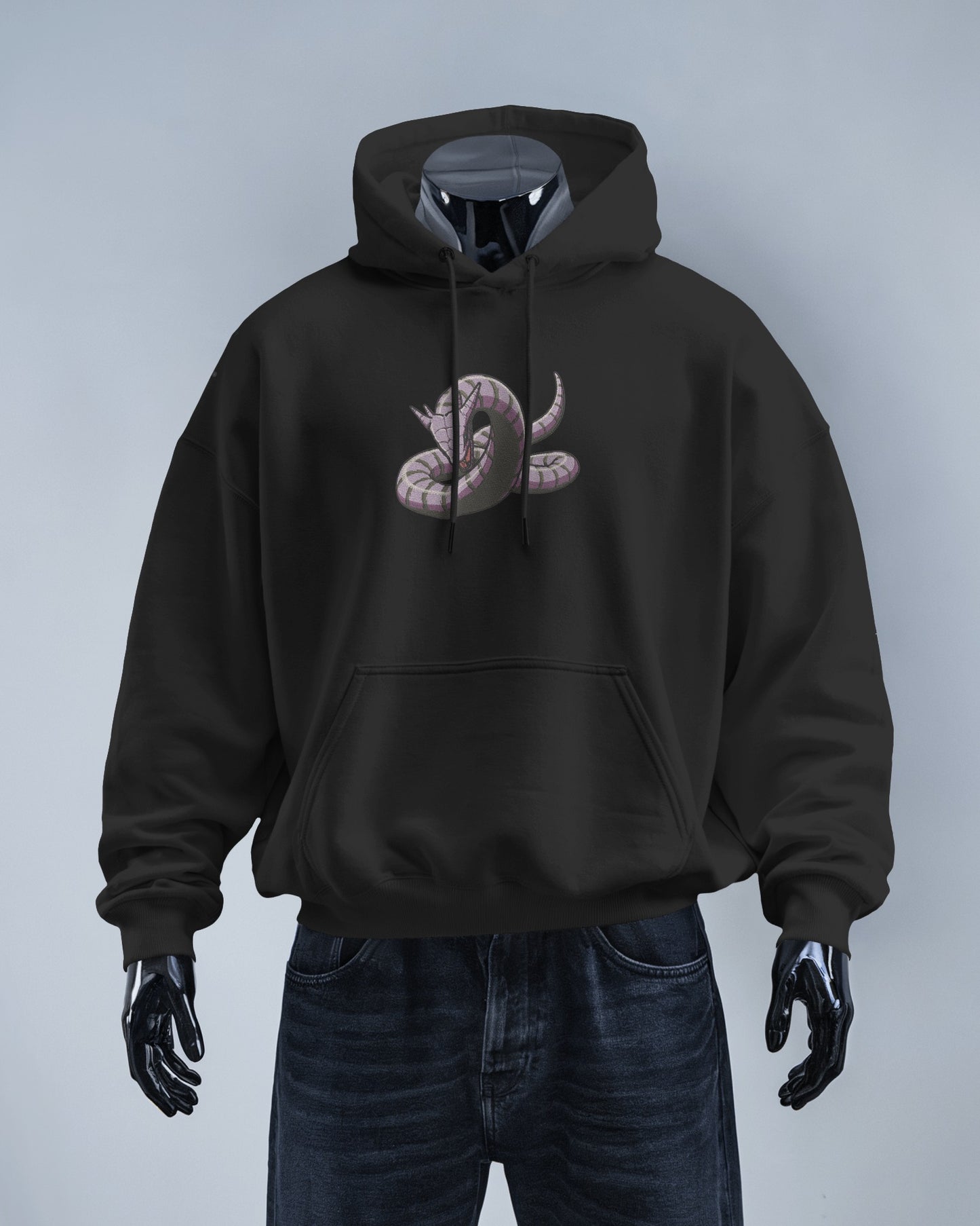 OROCHIMARU Embroidered Oversized Hoodie