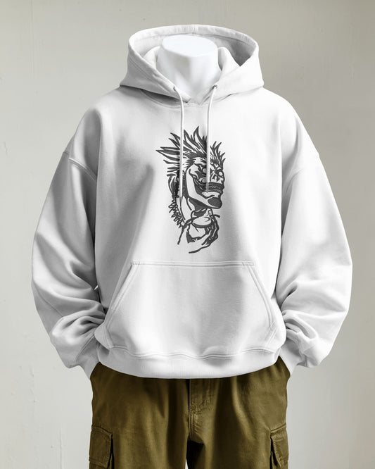 RYUK Embroidered Oversized Hoodie