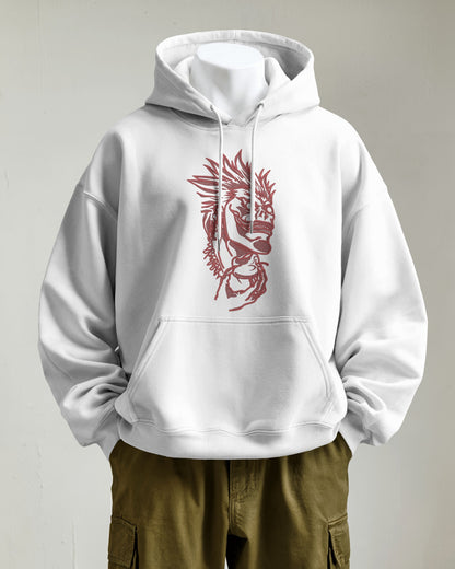 RYUK Embroidered Oversized Hoodie