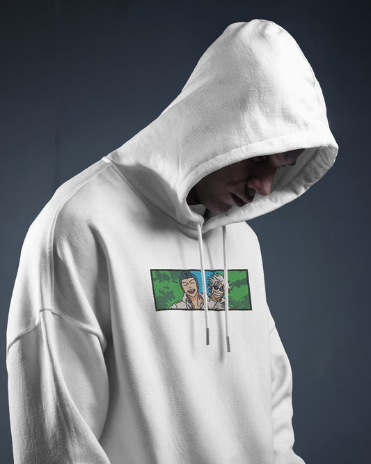 GOJO & GETO Embroidered Oversized Hoodie