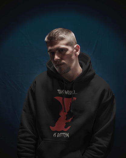 DEATHNOTE 2 Embroidered Oversized Hoodie