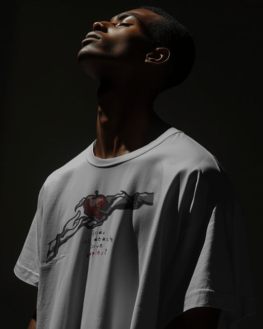 DEATHNOTE 1 Embroidered Oversized TShirt