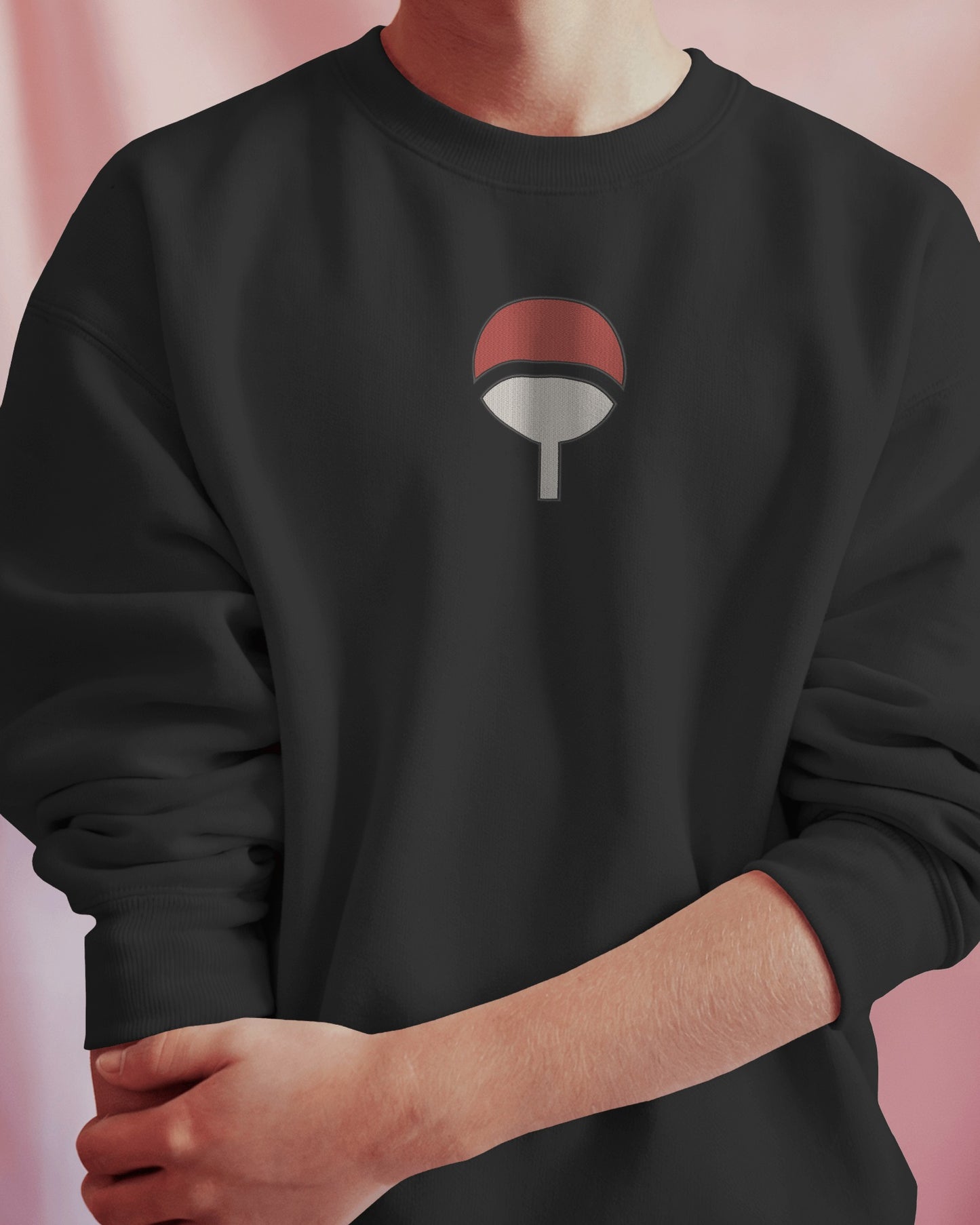 MADARA UCHIHA-SUSANO Embroidered Oversized Sweatshirt