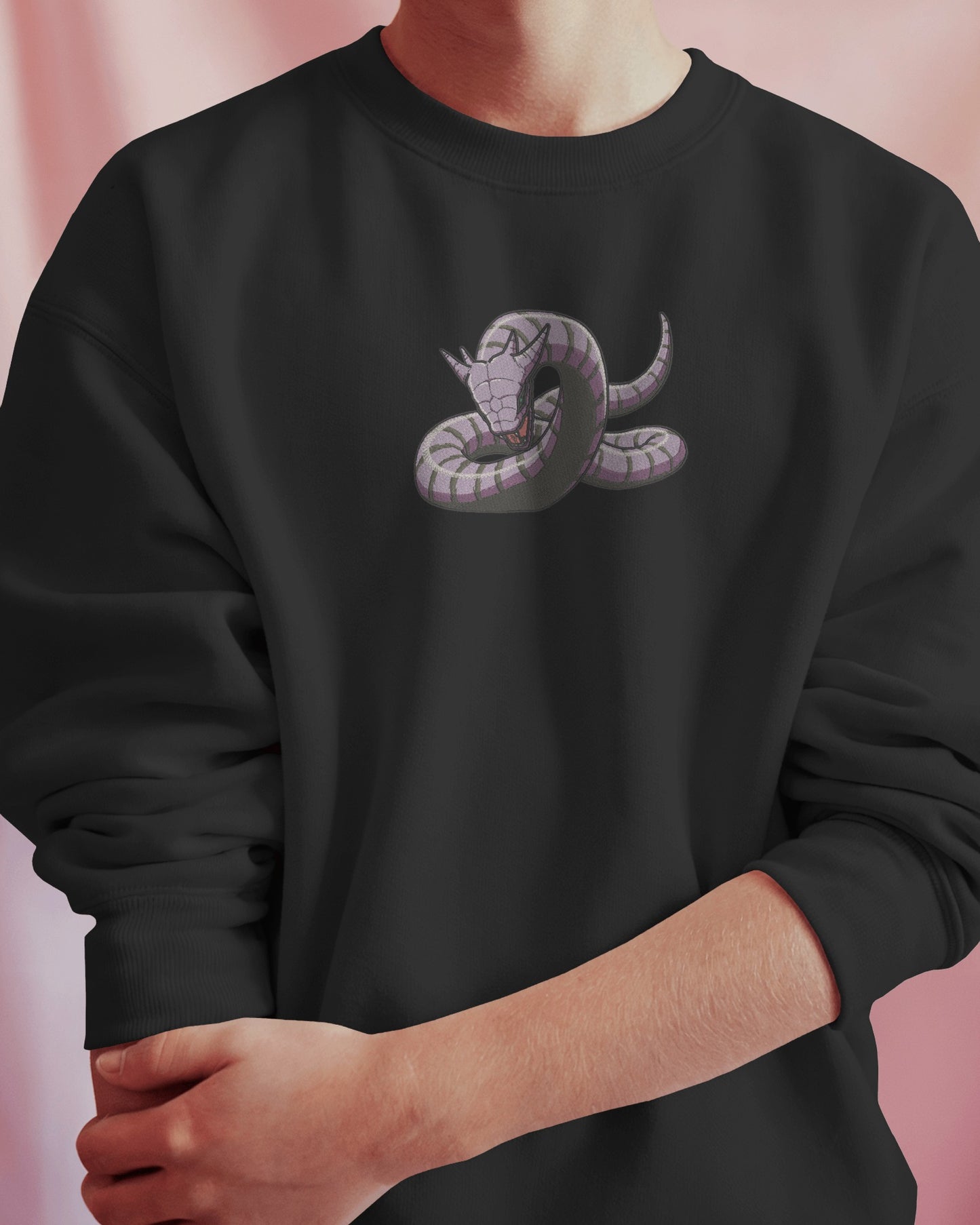 OROCHIMARU Embroidered Oversized Sweatshirt
