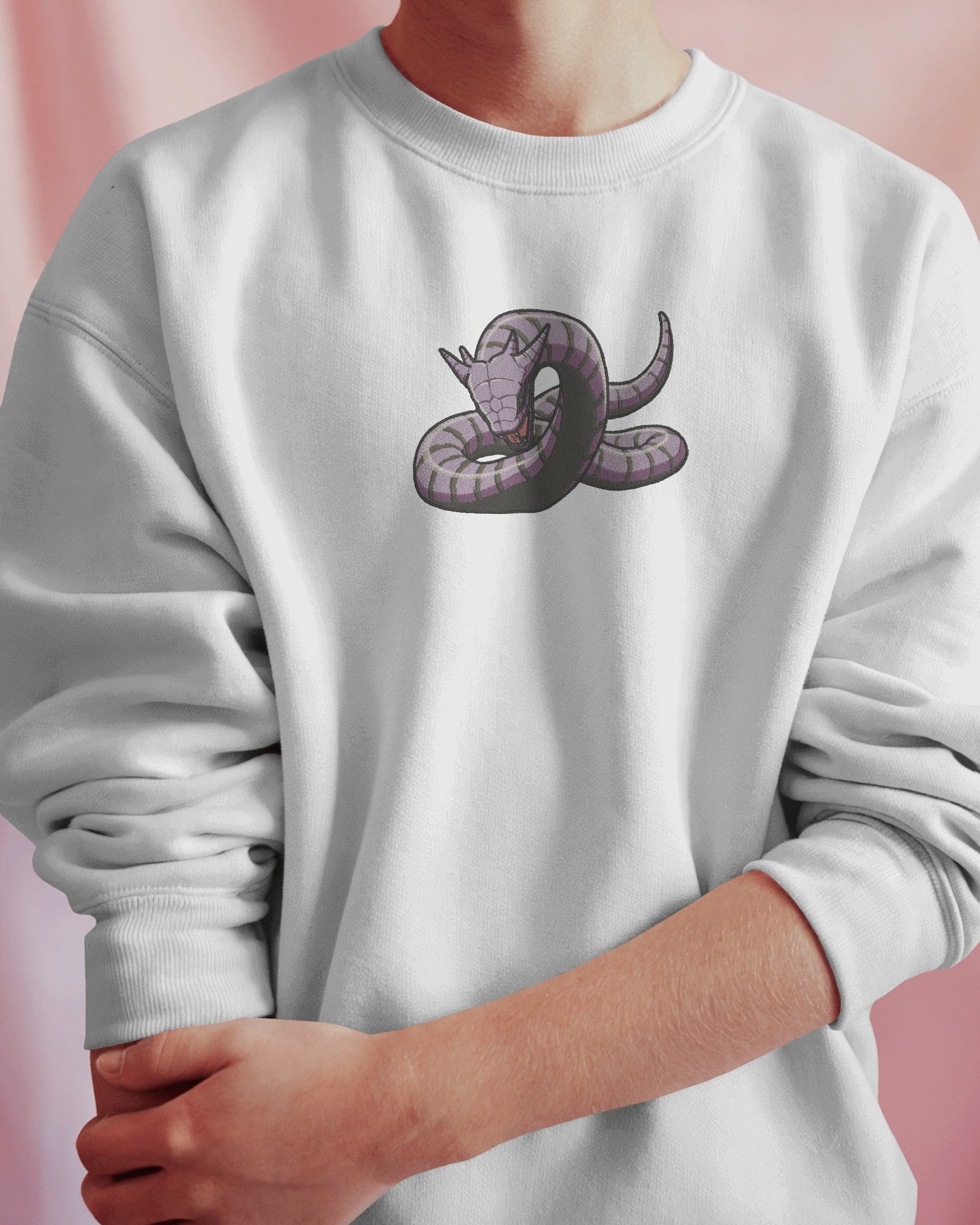 OROCHIMARU Embroidered Oversized Sweatshirt