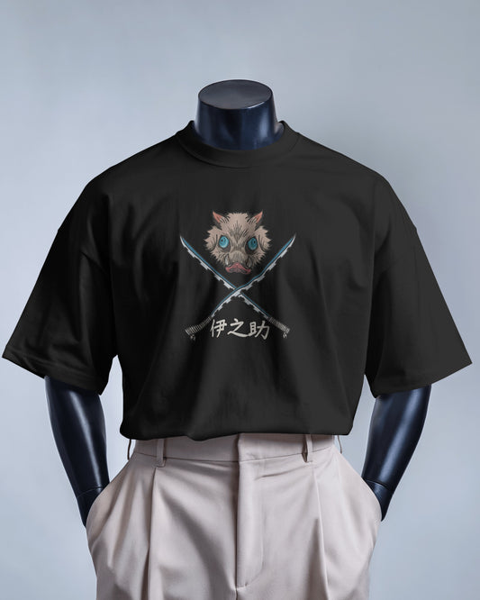 INOSUKE Embroidered Oversized TShirt