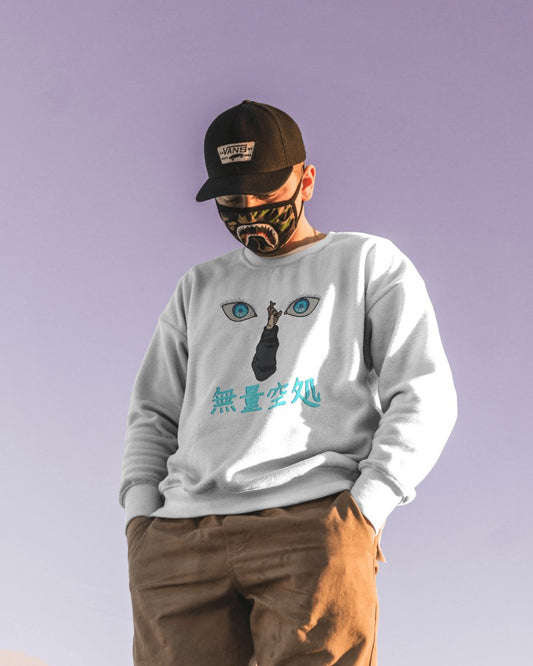 GOJO Muryōkūsho Embroidered Oversized Sweatshirt