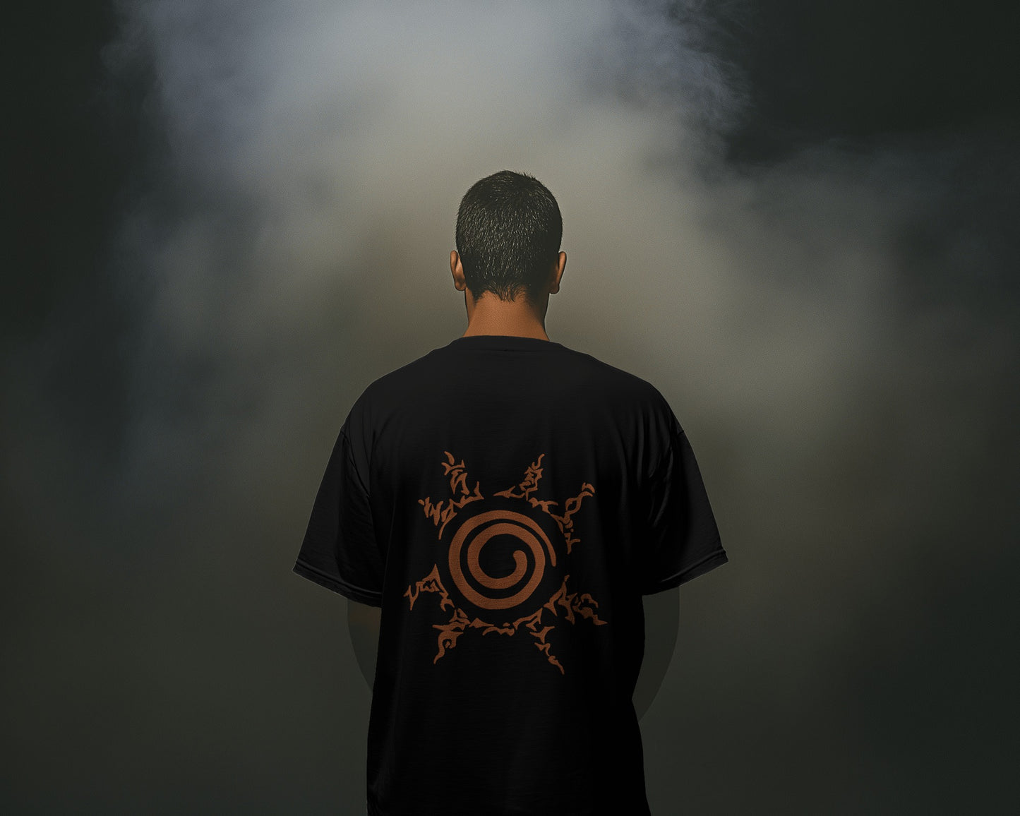 NARUTO-KURAMA SEAL Embroidered Oversized TShirt