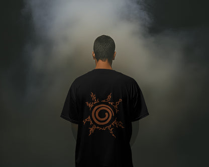 NARUTO-KURAMA SEAL Embroidered Oversized TShirt