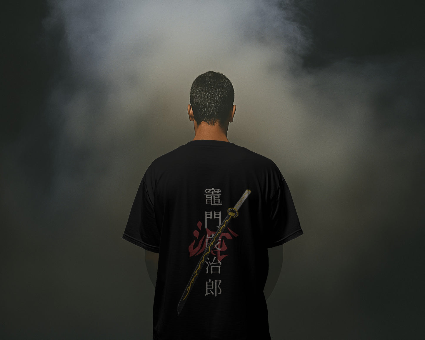 ZENITSU Embroidered Oversized TShirt