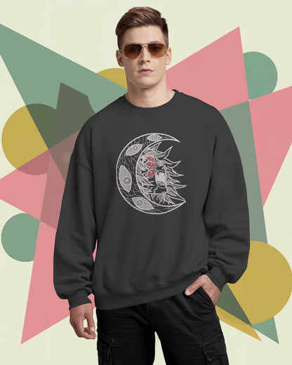 KOKUSHIBO - UPPERMOON 1 Embroidered Oversized Sweatshirt