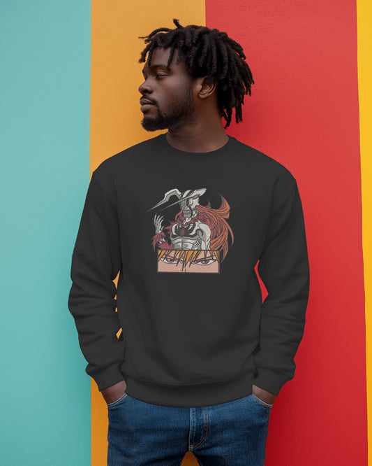 ICHIGO Embroidered Oversized Sweatshirt