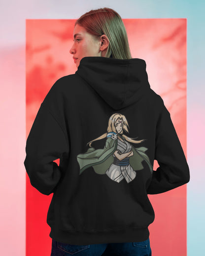 TSUNADE Embroidered Oversized Hoodie