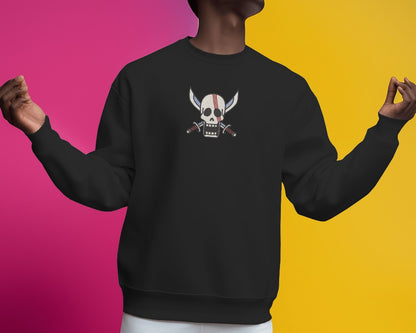 AKAGAMI SHANKS Embroidered Oversized Sweatshirt