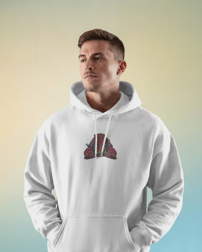 JIRAYA Embroidered Oversized Hoodie